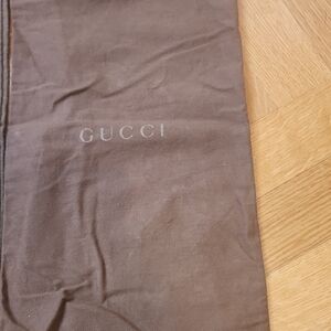 Gucci Brown Dust Bag